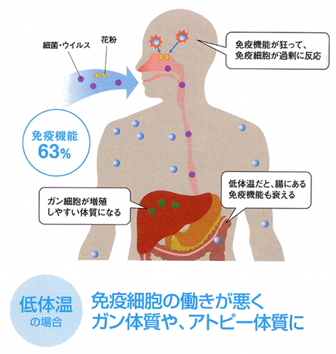 冷えがもたらす身体への影響